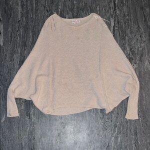 Cozy Beige Knit Sweater